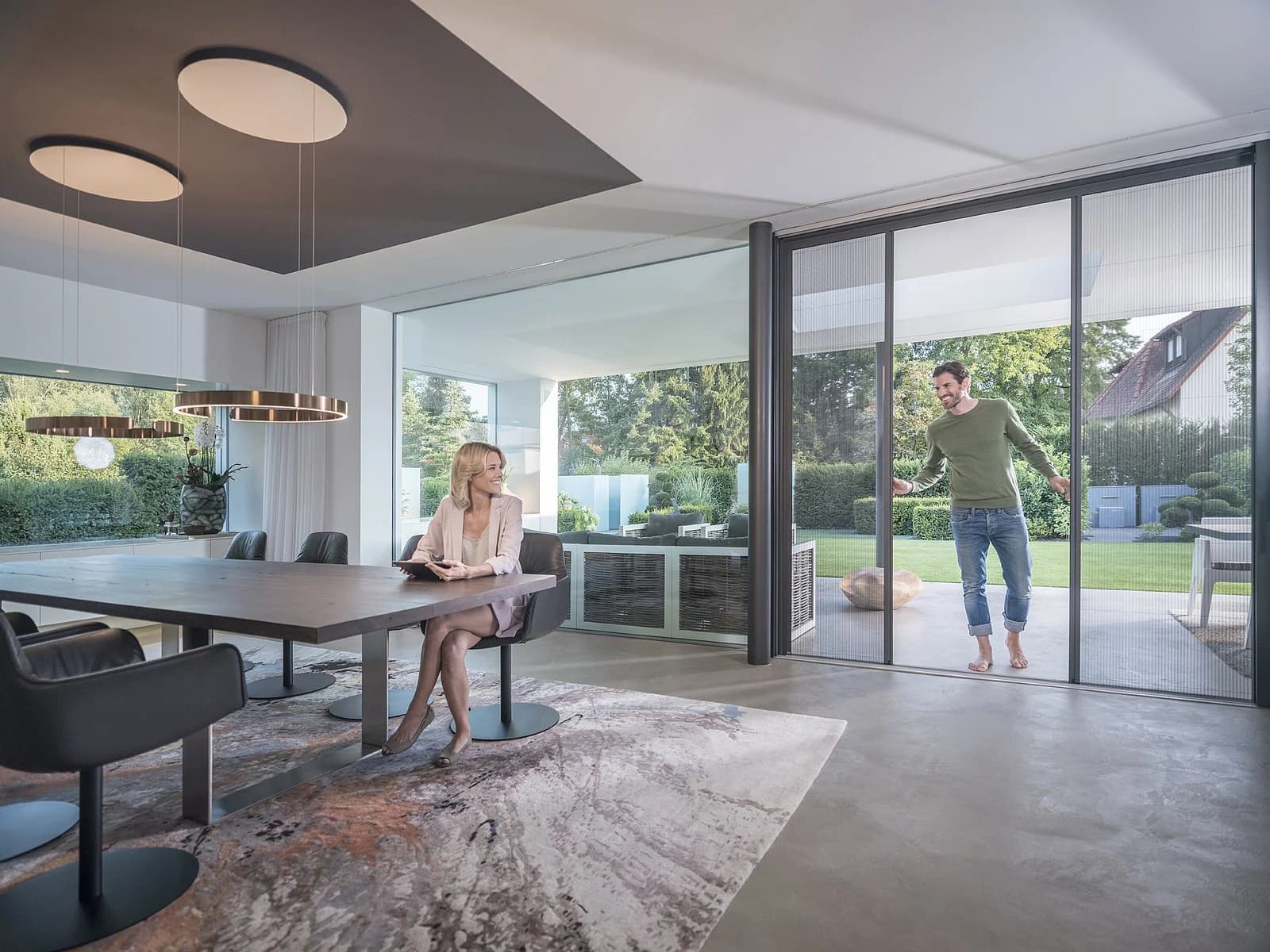 Plisseetüren für Insektenschutz