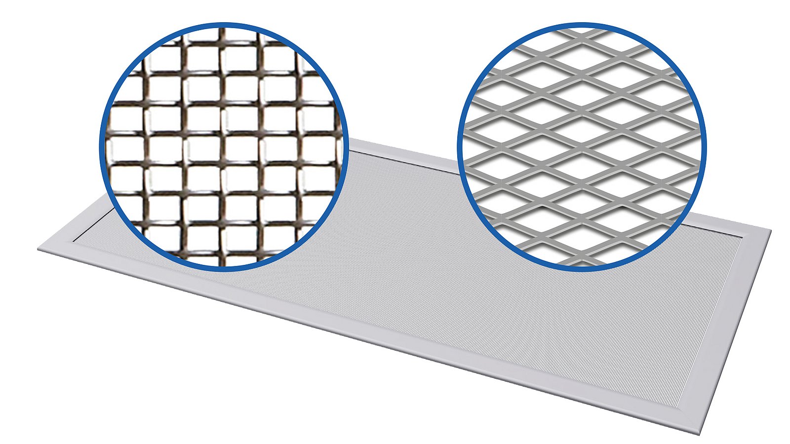 Material und Beschichtung Lichtschachtabdeckung